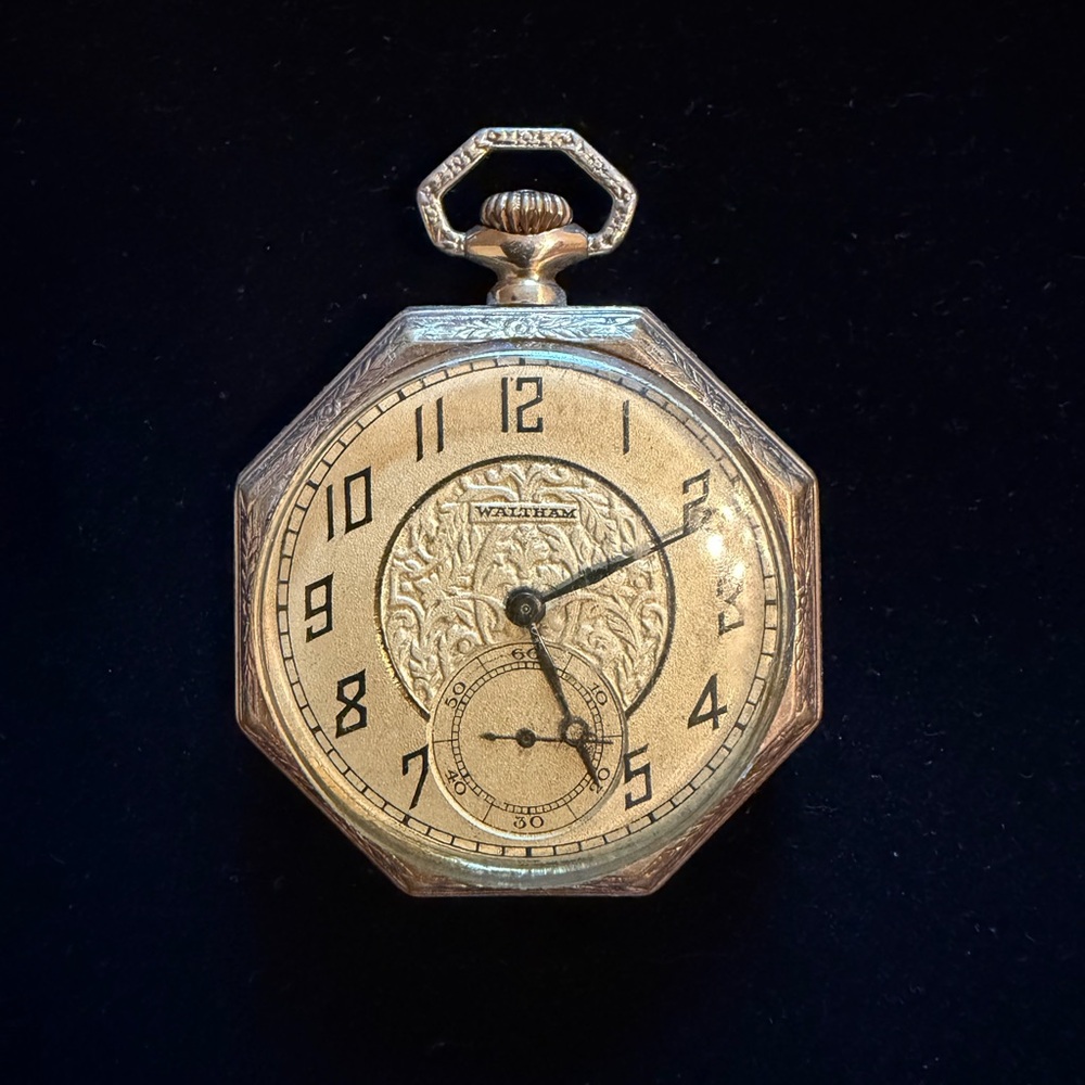 Waltham Gold Pocket Watch